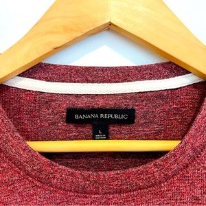 Banana Republic Sweater - Red - Large